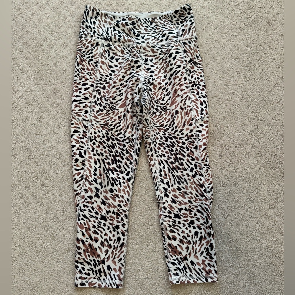 Jessica Simpson Women’s Animal Print Leopard Leggings Size Large